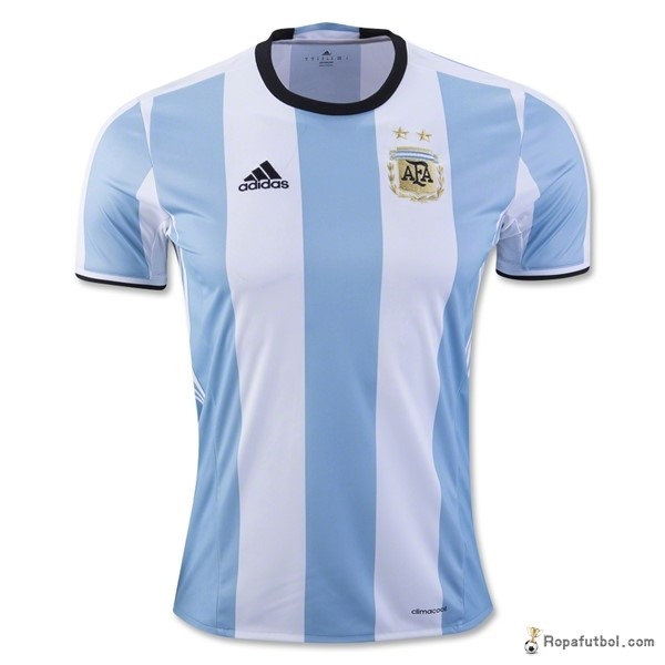 Camiseta Argentina Replica Primera Ropa 2016 Claro Azul